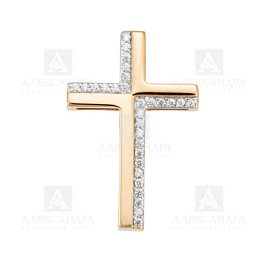 Крест декоративный п1181-01 золото