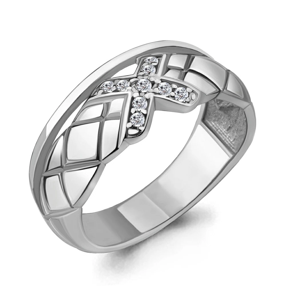 Кольцо 68496А.5 серебро Тиффани Х