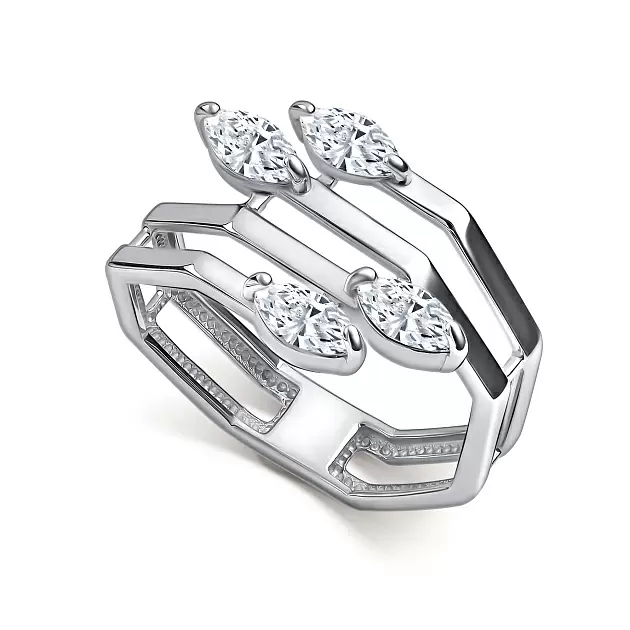 Кольцо 01-5092.00КЦ-00 серебро_0