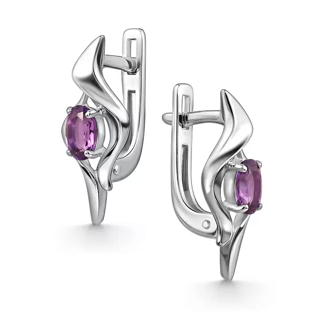 Серьги 02-4724.00АМ-00 серебро