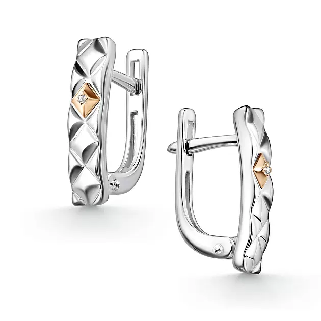 Серьги 02-4834.000Б-00 серебро