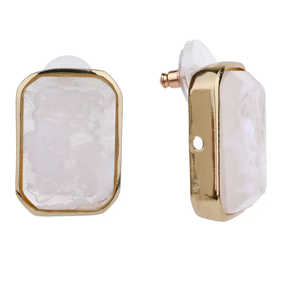 Серьги 3-6406-Y ювелирный сплав