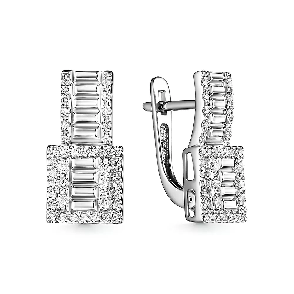 Серьги С.687-220 золото