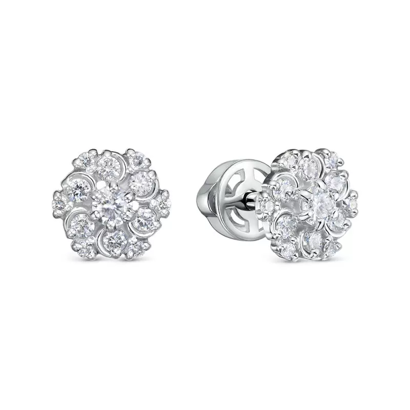 Серьги пусеты BR2000531010W золото