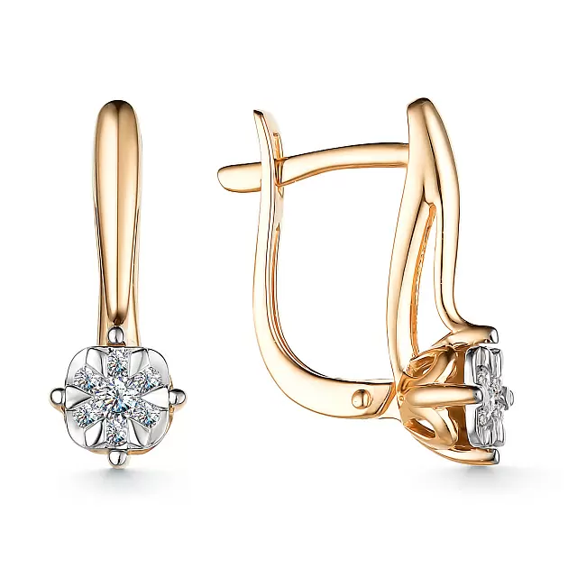 Серьги 25250-100 золото_1