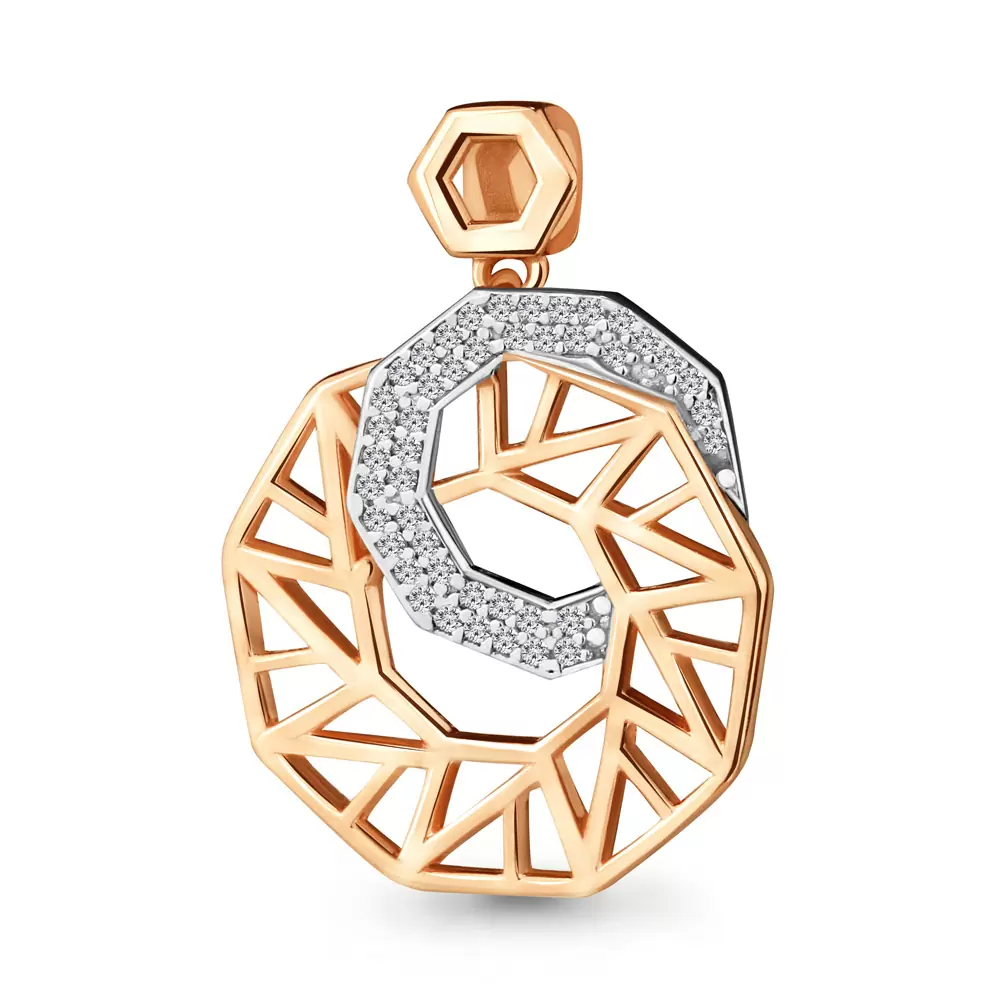 Подвеска 24216А.1 золото Круг