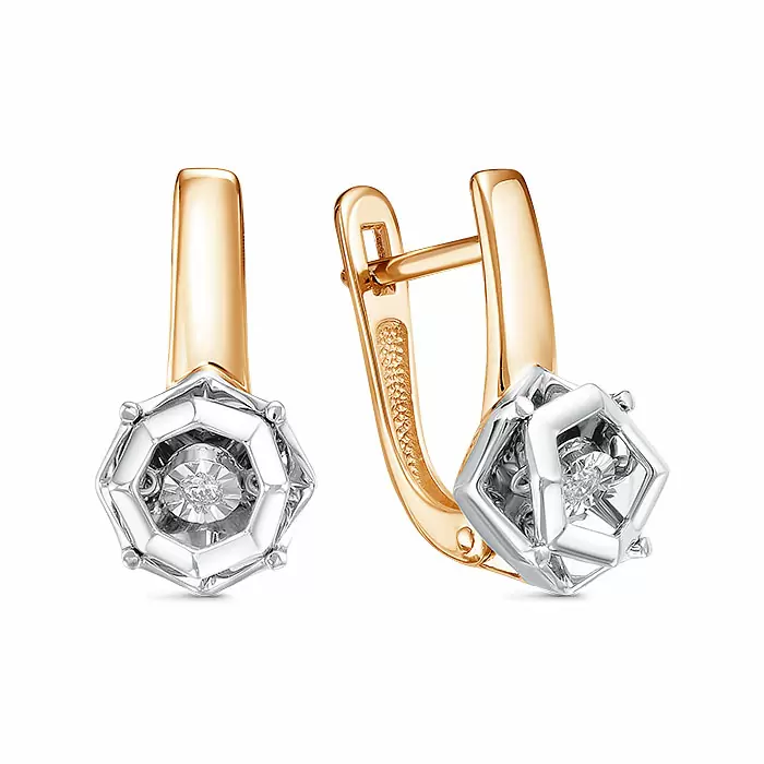Серьги С3128-120 золото