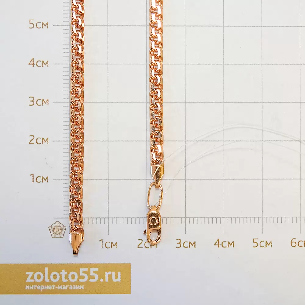 Цепь 12060382145 золото Полновесная_1