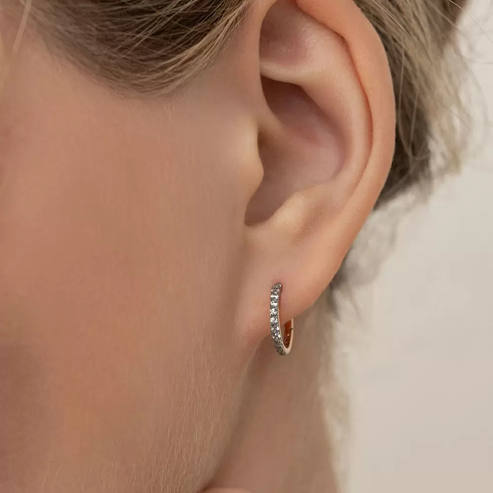 Серьги СргЛ84Кнг-10-пар-бцФ-з585 золото_1