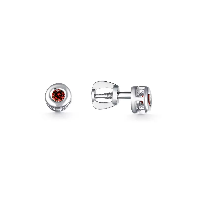 Серьги пусеты 203603-006-0019 серебро