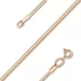 Цепь 8025055-45 золото Полновесный_0