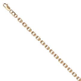 Цепь НЦ12-206А d1.00 золото Полновесная_0