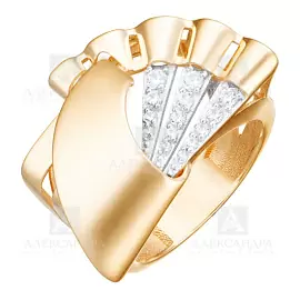 Кольцо кл4173-01 золото_1