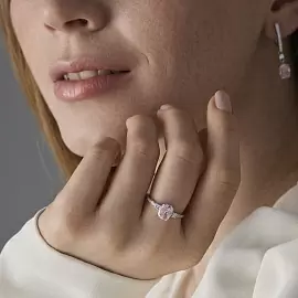 Кольцо один камень 01-4762.0БТ5-00 серебро_1