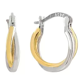 Серьги WE6100-G-W серебро_0