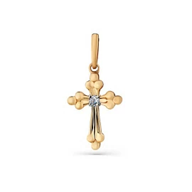 Крест декоративный 004-0001-0001-011 золото