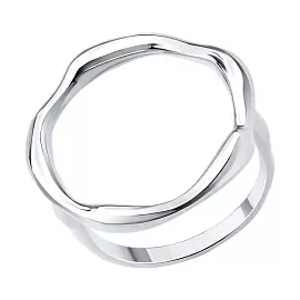 Кольцо 94014417 серебро_0