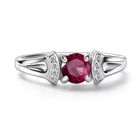 Кольцо один камень 01-4562.000Р-00 серебро_1