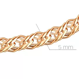 Браслет классический 11070370118 золото Полновесный_1