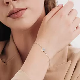 Браслет БМО8007Ж серебро Круг_1