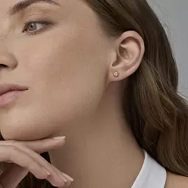 Серьги пусеты 02-1581.000Б-00 серебро_2