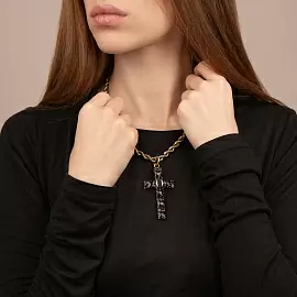 Колье 158500825720 ч ювелирный сплав Крест_2