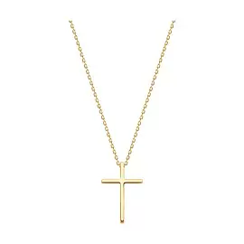 Колье 070563 золото Крест_0
