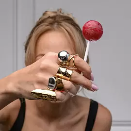 Кольцо 3-4159-Y ювелирный сплав_1