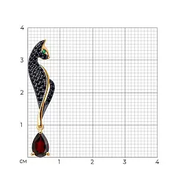 Подвеска 732835 золото Кот_1