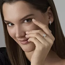 Кольцо один камень 01-4763.00БТ-00 серебро_2