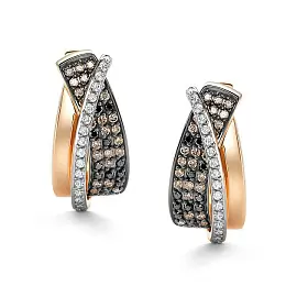 Серьги 26086-118 золото_1