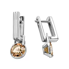 Серьги подвесные 02-4426.0МГК-00 серебро_0