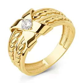 Кольцо 028341-4102 золото_0