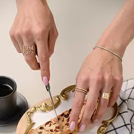 Браслет теннисный D1AJ1121-ye серебро_1