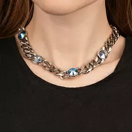 Колье 138500525630 ювелирный сплав Лягушка_2