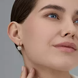 Серьги 26299-100 золото_2