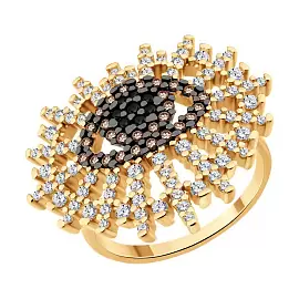 Кольцо 93011188 серебро Глаз-антисглаз_0