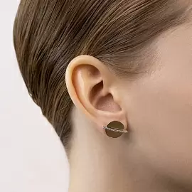 Серьги 04-52-1066-00 золото Круг_1