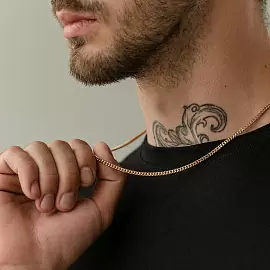 Цепь НЦ12-002 d0.90 золото Полновесная_1