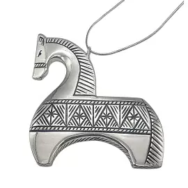 Сувенир елочная игрушка 100064 ювелирный сплав Лошадь_0