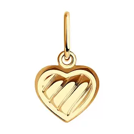 Подвеска 036508 золото Сердце_0
