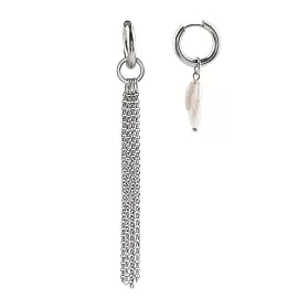 Серьги подвесные 18-1412-W ювелирный сплав_0