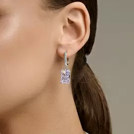 Серьги подвесные 94027380 серебро_1