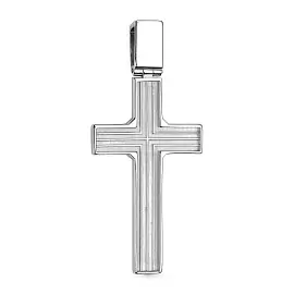 Крест декоративный 03-3839.00ЧБ-17 серебро_4