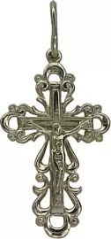 Крест христианский 1059н серебро Полновесный