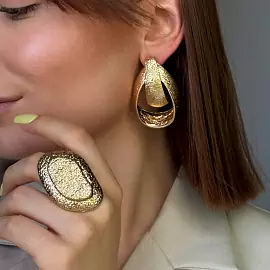 Серьги 291110149 ювелирный сплав_1