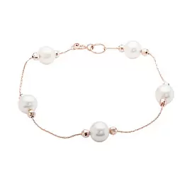 Браслет из бусин ПР753 золото_0