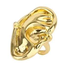 Кольцо 281110131g ювелирный сплав Уши_0