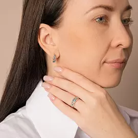 Кольцо К-0171 топ золото_1