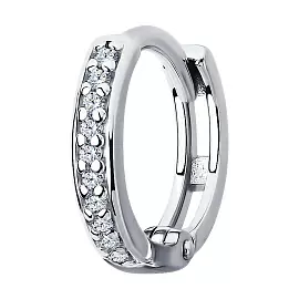 Серьги серьга одиночная 94170274 серебро_0